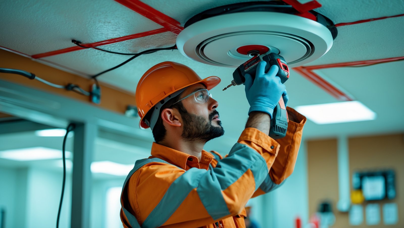 Fire alarm installation